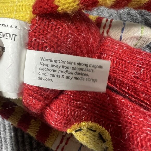 SEASONS Of Cannon Falls 12” SOCK MONKEY Red Yellow Magnetic Hands Feet Doll Toy - Picture 15 of 16